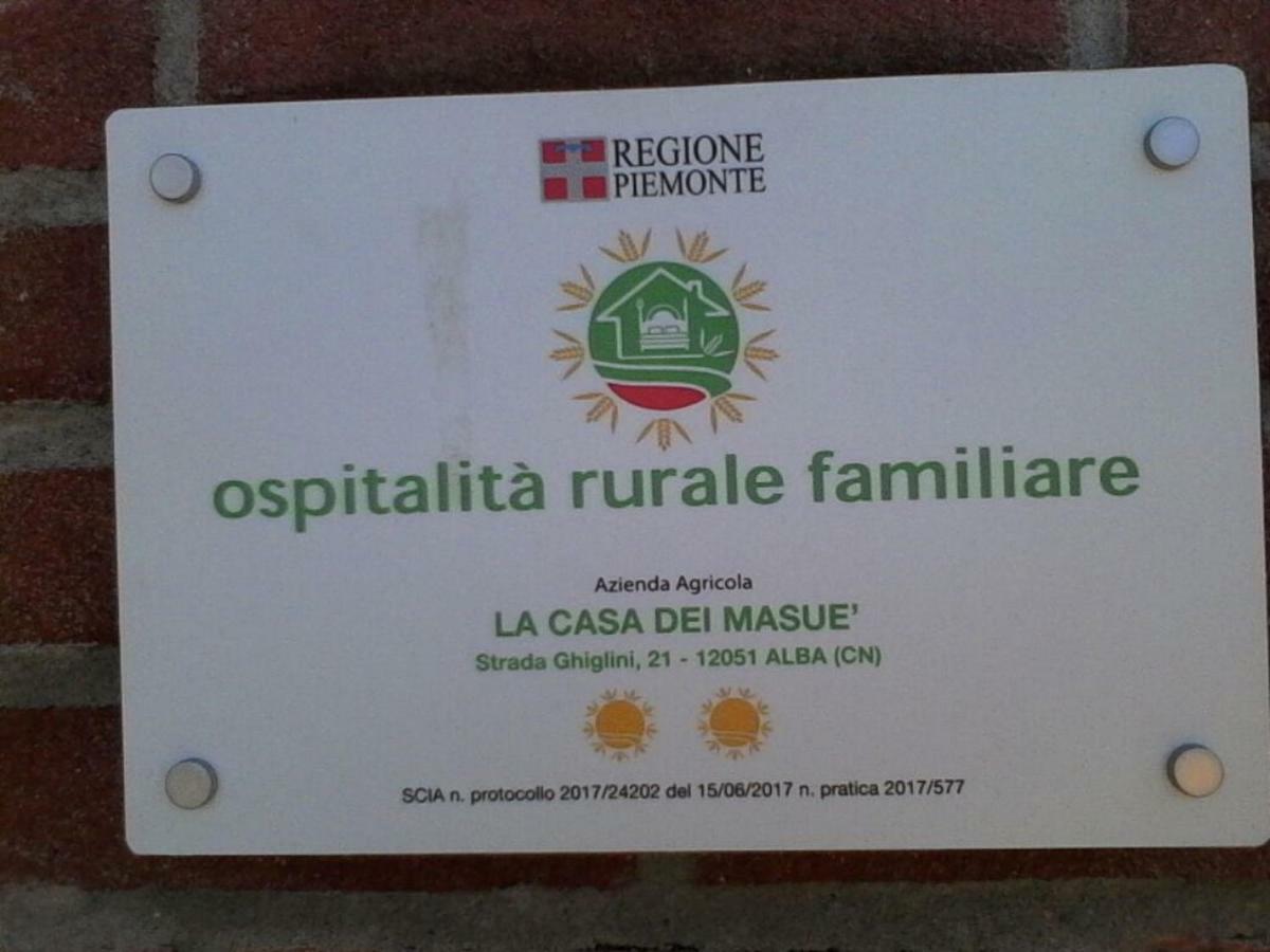 알바 La Casa Dei Masue' 게스트하우스 외부 사진